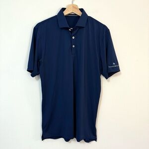 Holderness & Bourne Made in Korea “The Anderson” Navy Performance Polo